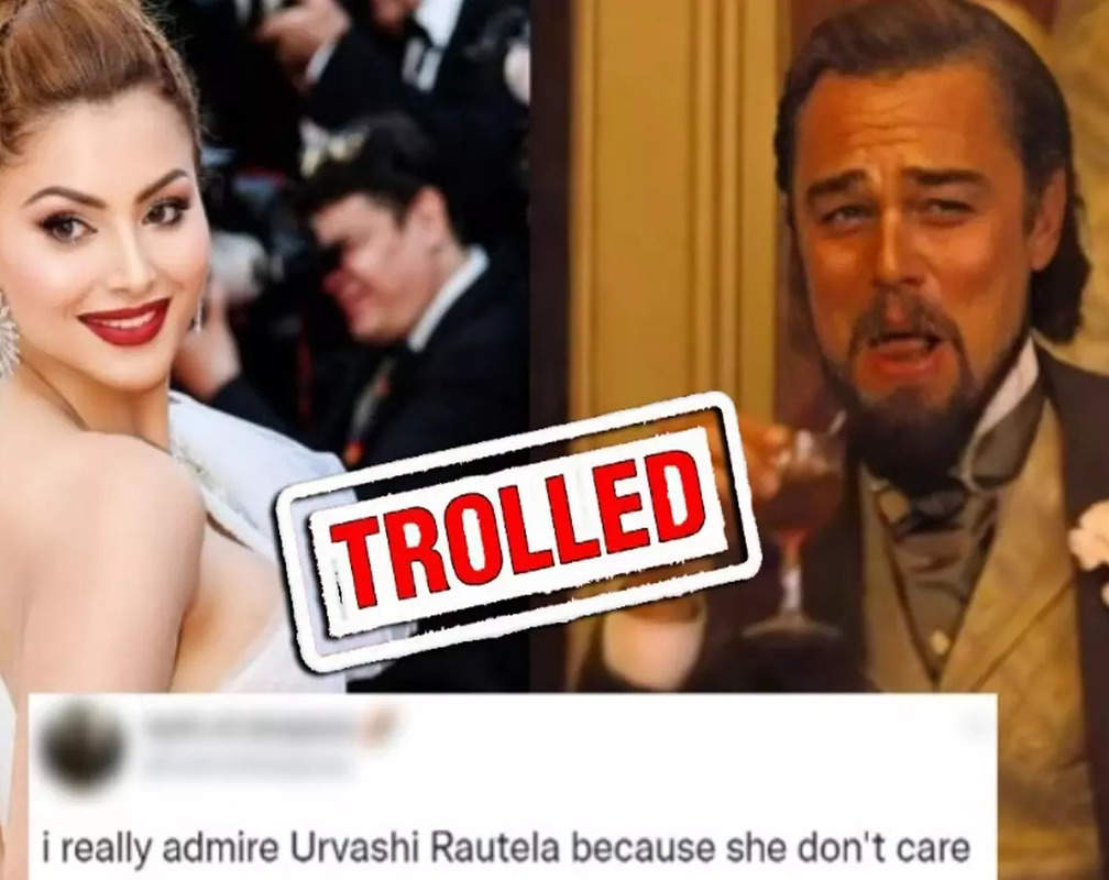 
Urvashi Rautela gets brutally trolled for claiming Leonardo DiCaprio complimented her at Cannes 2022
