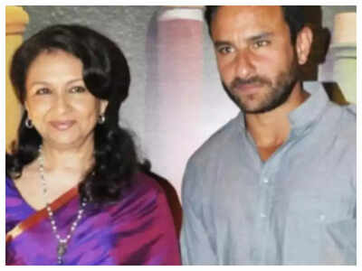 Saif Ali Khan reacts to Sharmila Tagore calling him a spontaneous child ...