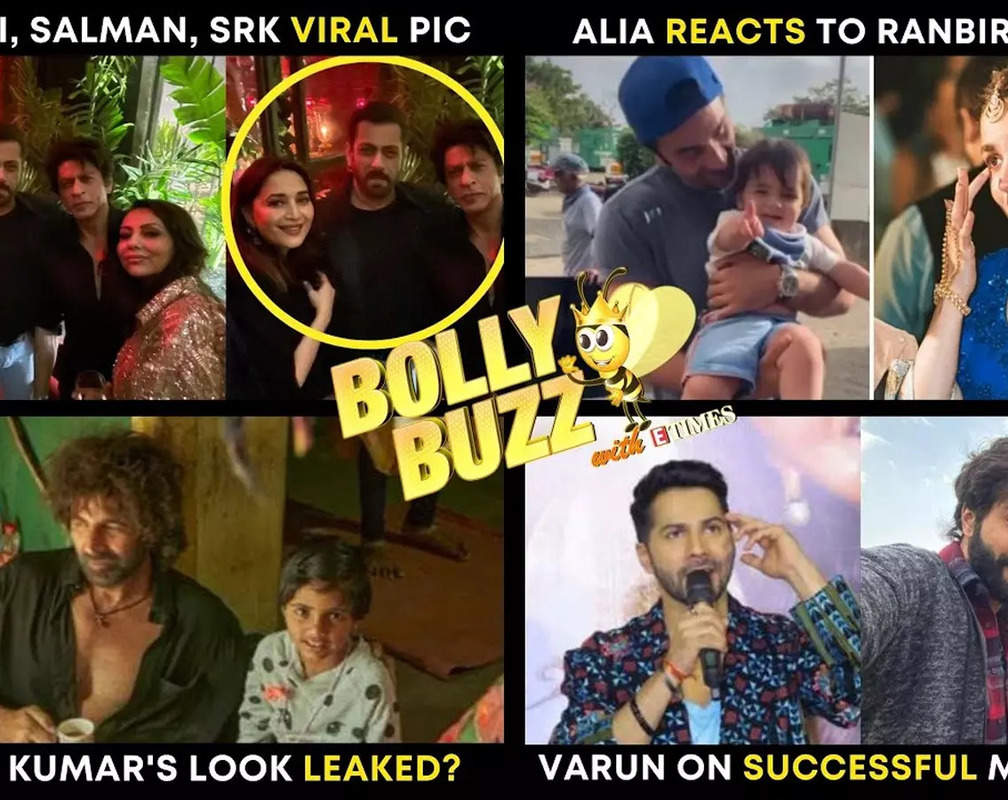 
BollyBuzz: SRK, Salman's pic goes viral; Alia reacts to Ranbir's baby video; Akshay's look leaked

