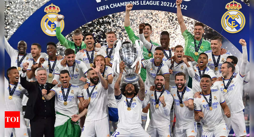 Real Madrid beat Liverpool 1-0 to clinch Champions League title | Football News – Times of India