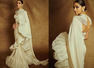 Pics: Deepika stuns in a ruffled white saree