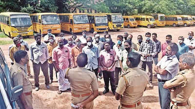 Kochi: Motor vehicles department inspects 250 school buses, 30 fail safety test