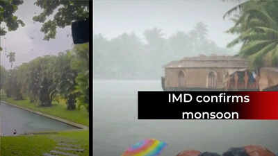 Monsoon arrives in Kerala, 3 days ahead of time