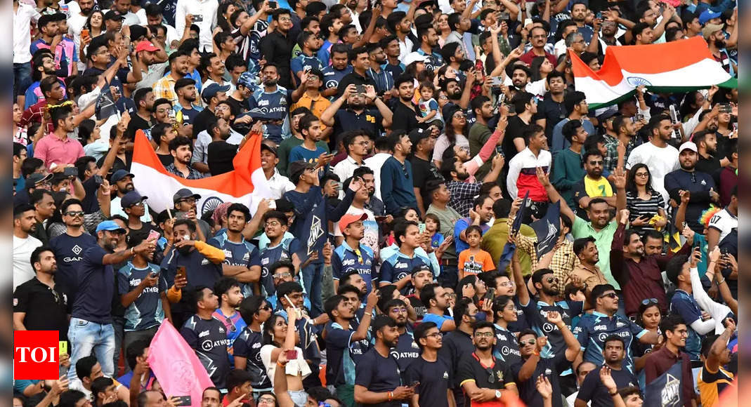 IPL final watched by crowd of 104,859: Organisers | Cricket News – Times of India
