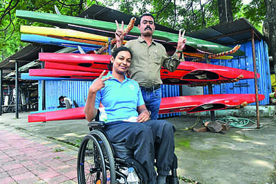 MP para-rower who trained on ‘jugaad’ boat wins bronze