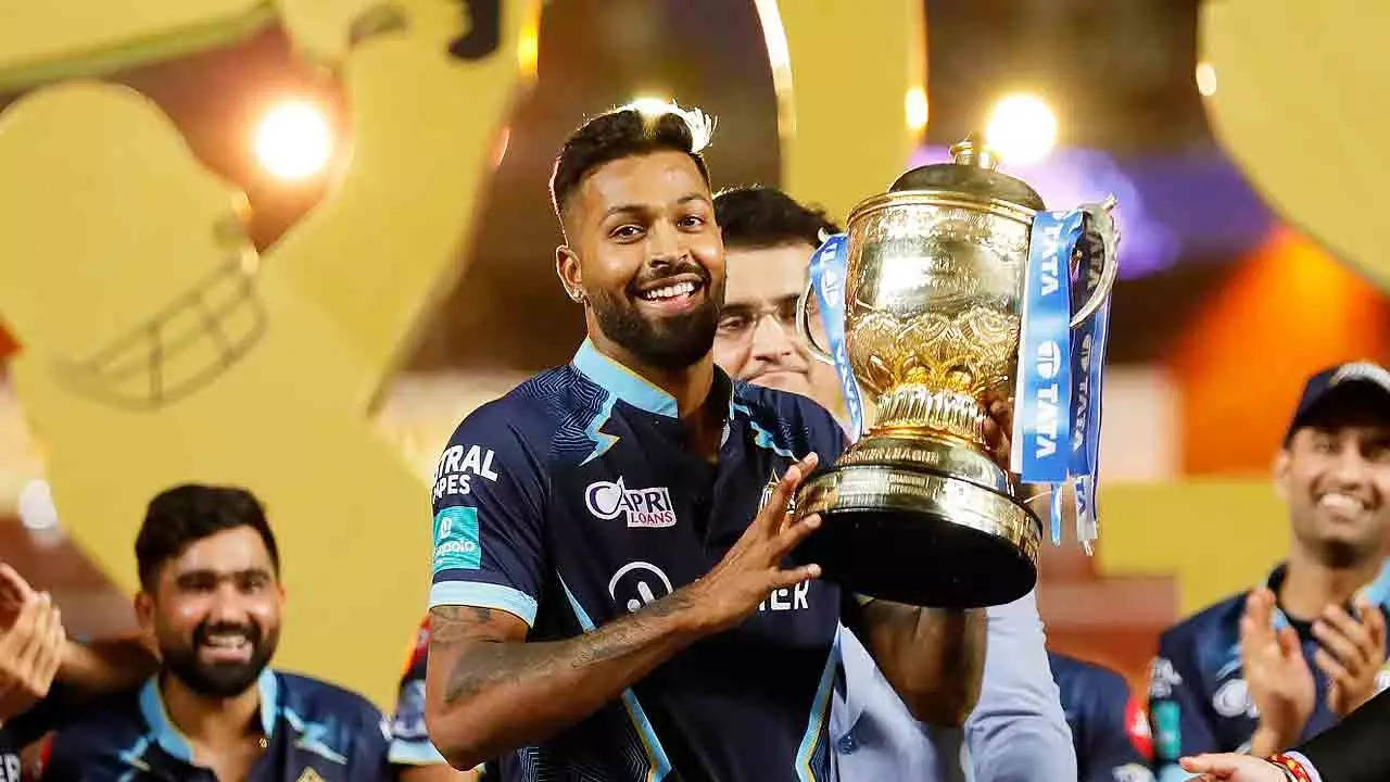 IPL 2022: Captain Hardik Pandya guides Gujarat Titans to title triumph in  maiden season | Cricket News - Times of India