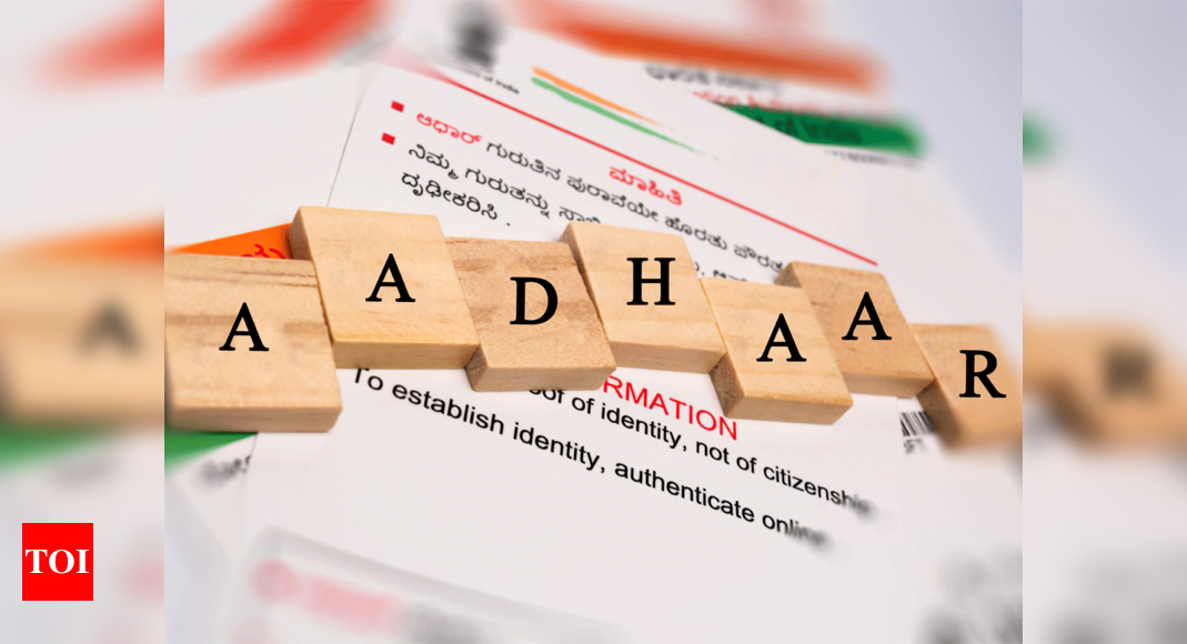 aadhaar:  How to find out Aadhaar card shared is not fake – Times of India