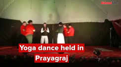 Yoga dance held in Prayagraj