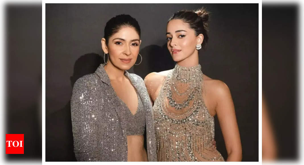 It Is 'All Things Bling' For Ananya Panday And Bhavana Pandey As They ...