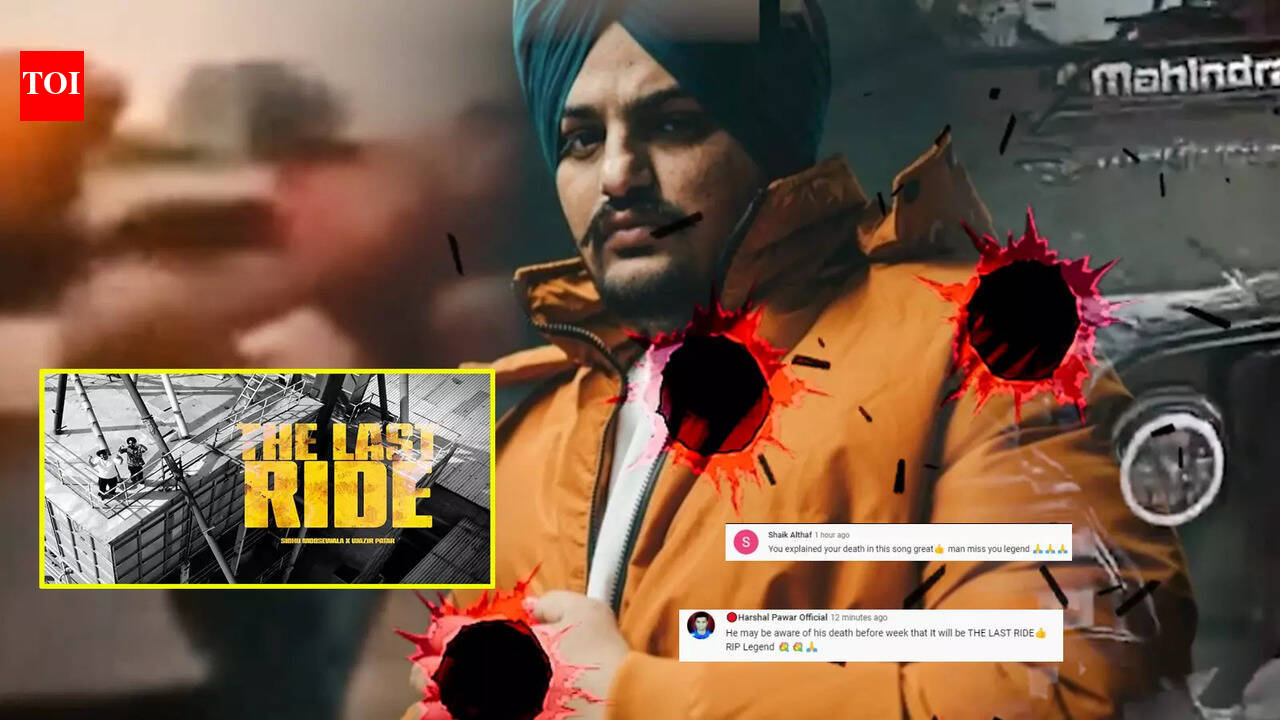 Sidhu Moosewala's fans find uncanny similarities between his last song ...
