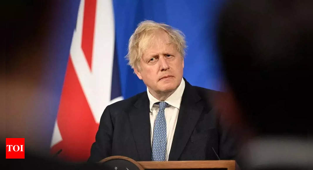 johnson:  Former UK minister says PM Johnson should resign over lockdown parties – Times of India