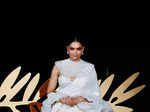 Cannes 2022: Deepika Padukone exudes celestial grace in white fusion saree as she signs off from the French Riviera