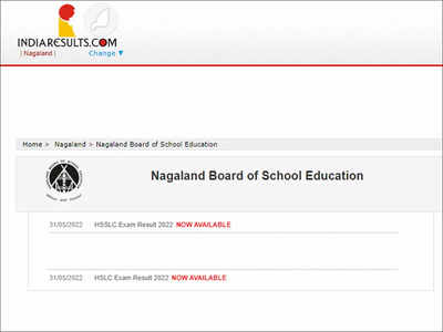 NBSE Nagaland Board HSLC, HSSLC Results 2022 announced @nbsenl.edu.in