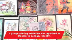 Students showcase their artistic side in Kanpur