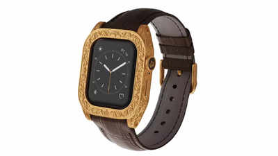 Here’s how much this gold-plated Apple Watch costs