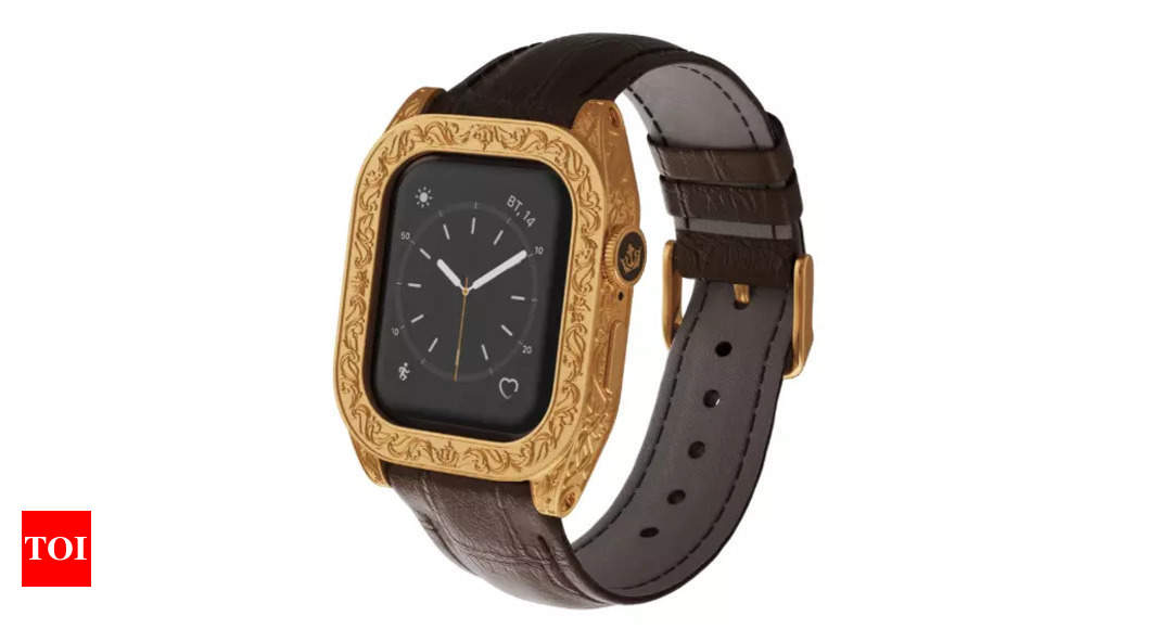 patek philippe:  Here’s how much this gold-plated Apple Watch costs – Times of India