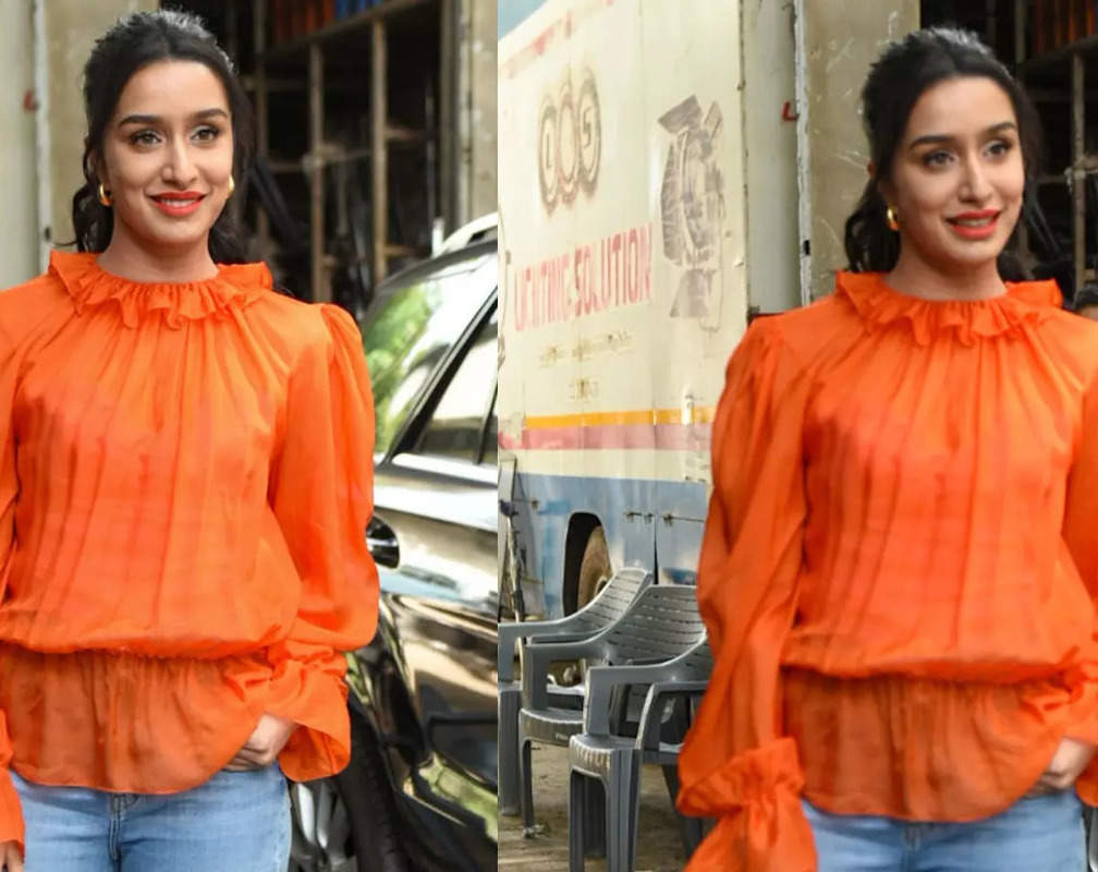 
Shraddha Kapoor gets papped on the sets of her next
