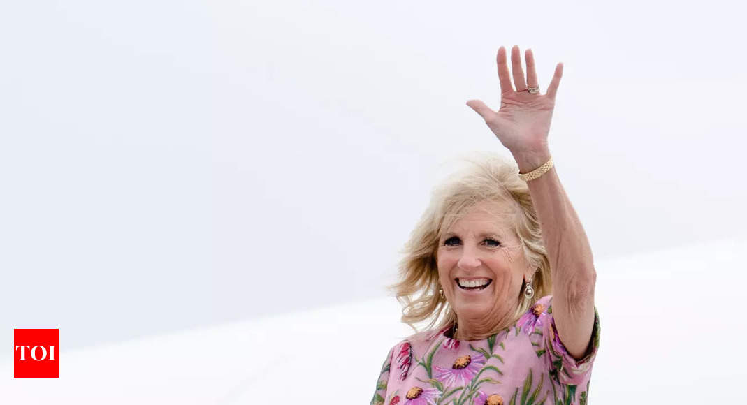 Jill Biden says she, President settle arguments by ‘fexting’ – Times of India