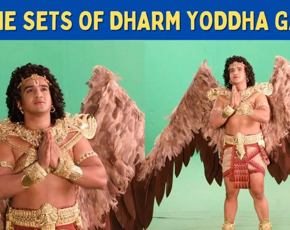 
Dharm Yoddha Garud on the sets: Garud requests Parvat Raj for help
