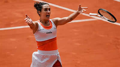 Martina Trevisan into first Grand Slam semi-final at French Open
