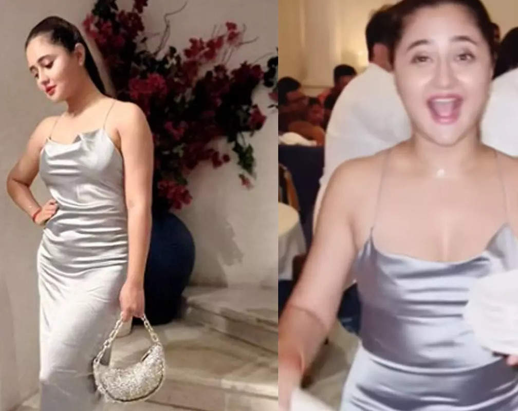 
Rashami Desai looks absolutely stunning in silver dress, participates in a Greek ritual of breaking plates

