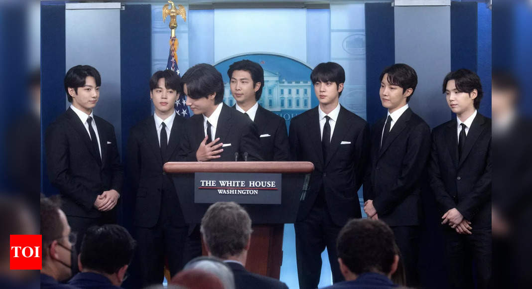 BTS visits White House to discuss combating hate crime surge