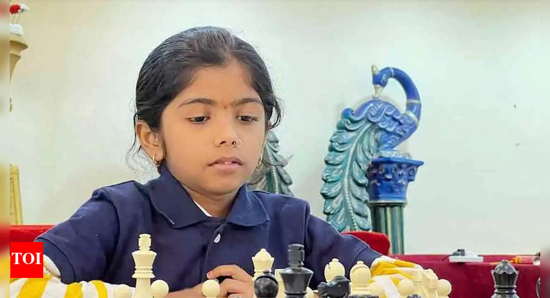 Vedika Pal emerges best player among Under-9 girls in Hyderabad