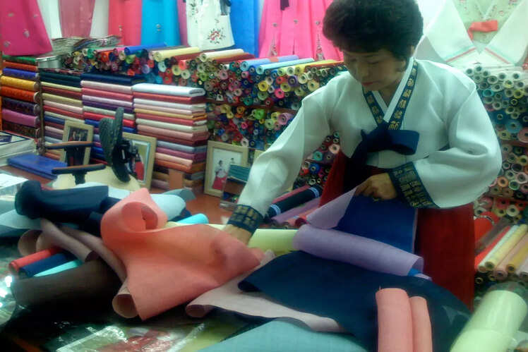 Dongdaemun Market in Seoul, South Korea