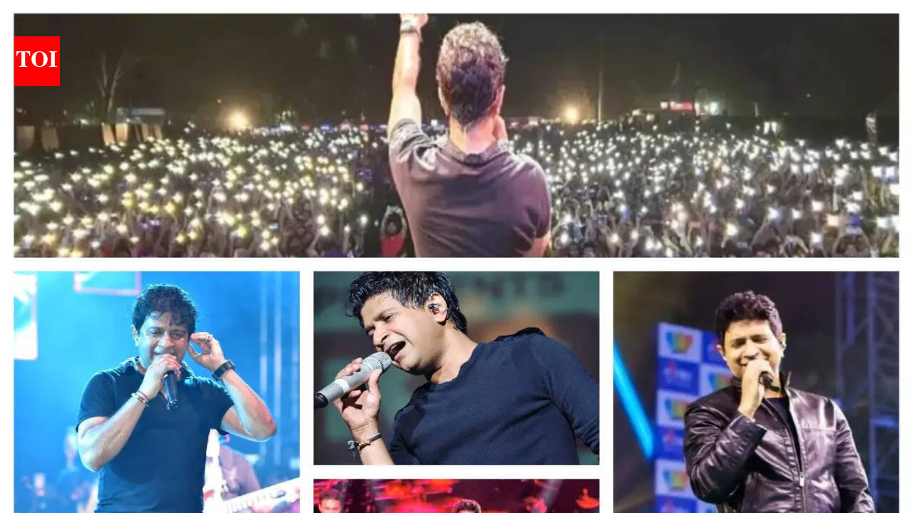 5 heartbreaking pics of KK from his last concert in Kolkata
