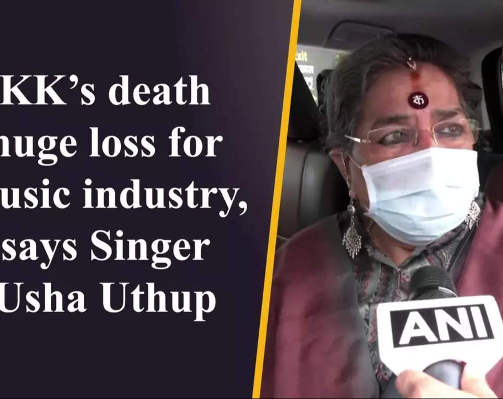 
KK’s death huge loss for music industry, says Singer Usha Uthup
