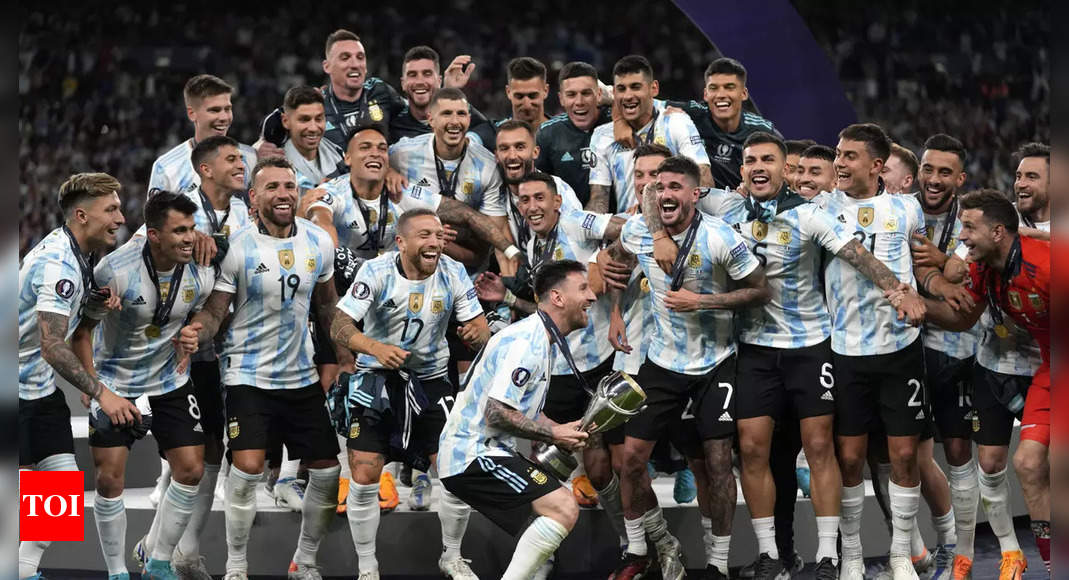 Lionel Messi stars as Argentina beat Italy in Finalissima | Football News – Times of India