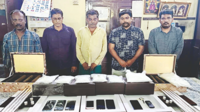 Narcotics racket busted in Chennai, 6 held