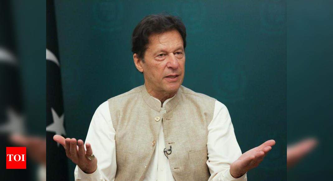 Pakistan will descend into civil war if polls not announced: Imran Khan – Times of India