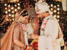 All about Deepak Chahar and Jaya Bhardwaj's regal wedding ensembles designed by Manish Malhotra
