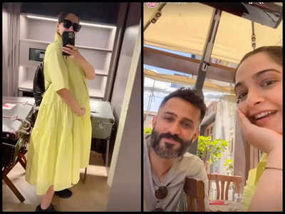 Sonam Kapoor Shares Happy Posts With Husband Anand Ahuja From Their ...