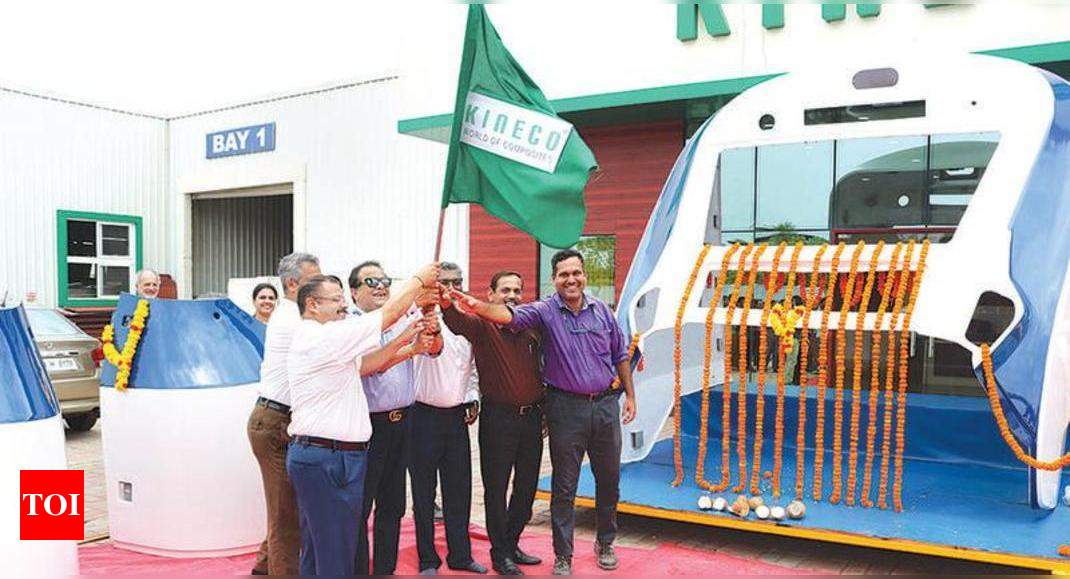 Goan firm delivers first nose cone for Vande Bharat train