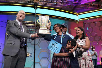Indian-origin teen Harini Logan wins US National Spelling Bee championship