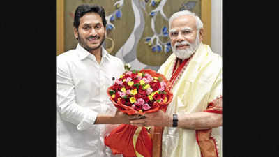 Jagan Mohan Reddy Meets PM Modi Over Presidential Election | Vijayawada ...