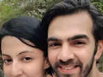 Karan V Grover and Poppy Jabbal's pictures