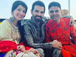 Karan V Grover and Poppy Jabbal's pictures