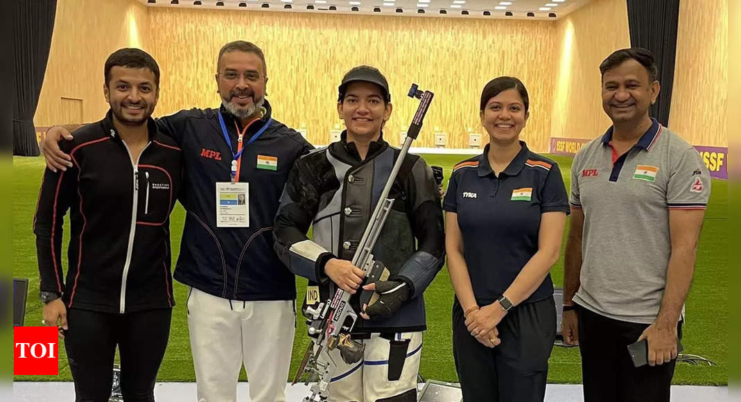 Anjum Moudgil clinches silver, India move up to third spot in Baku Shooting World Cup | More sports News