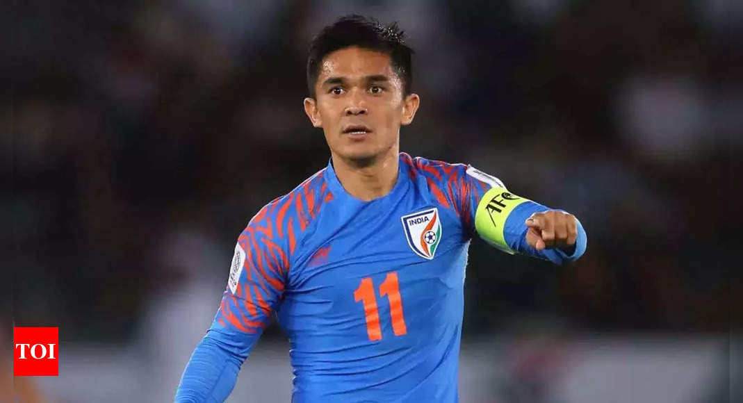 I’m playing my last games, so FIFA ban on India will be catastrophic: Sunil Chhetri | Football News – Times of India