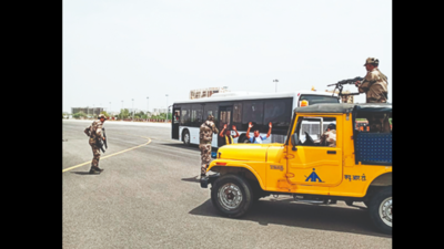 Anti-hijack drill conducted at Jaipur airport