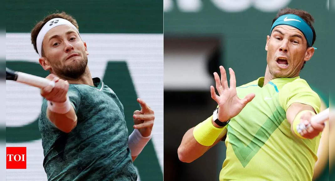 French Open 2022: It’s Rafael Nadal vs Casper Ruud in final | Tennis News – Times of India