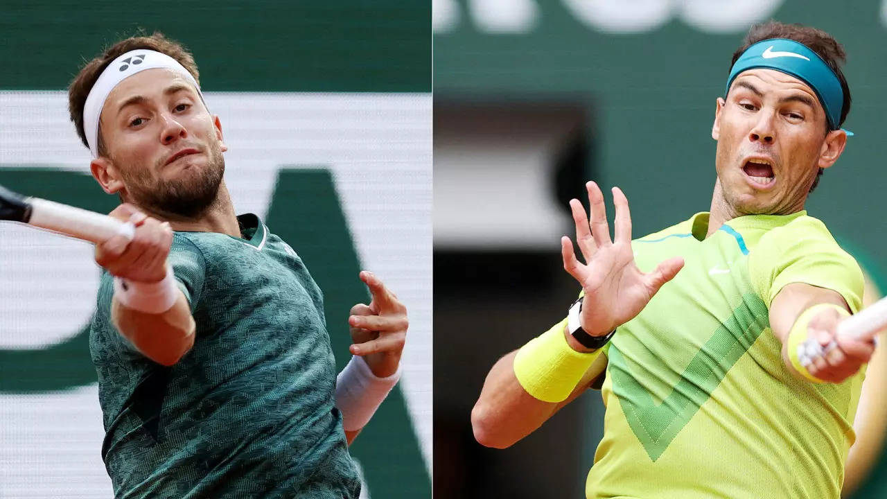 French Open 2022 Its Rafael Nadal vs Casper Ruud in final Tennis News