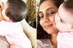 These adorable pictures of Anusha Dandekar with her angel Sahara are too cute to miss