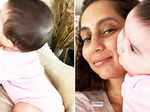 These adorable pictures of Anusha Dandekar with her angel Sahara are too cute to miss