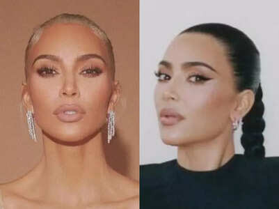 Hottest hairstyles of reality TV star Kim Kardashian