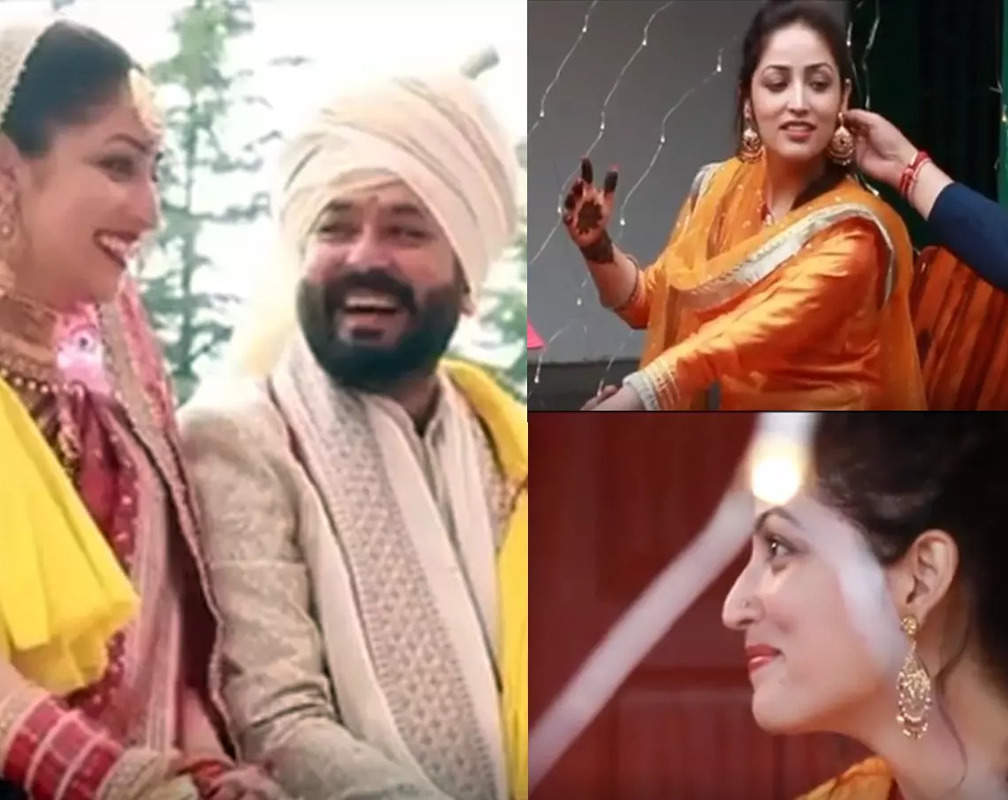 
Yami Gautam and Aditya Dhar share unseen video from their wedding as the couple celebrates one year of marital bliss
