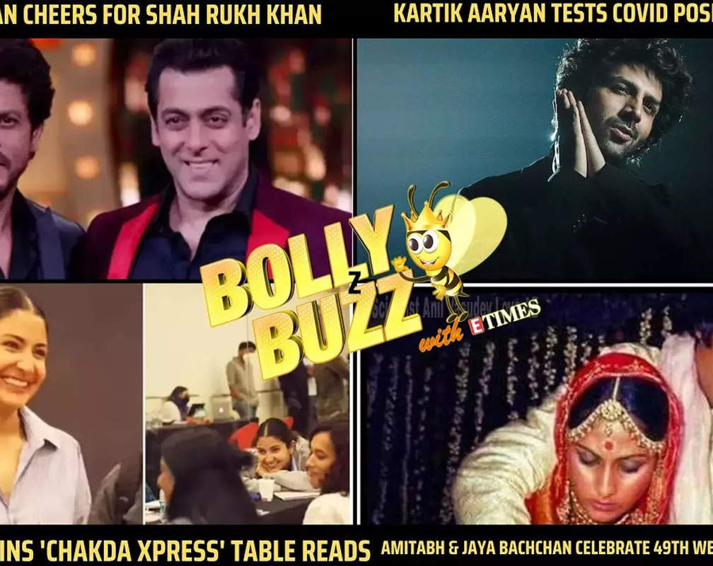 
BollyBuzz: Kartik Aaryan tests COVID positive; Salman cheers for SRK; Yami-Aditya celebrate first anniversary

